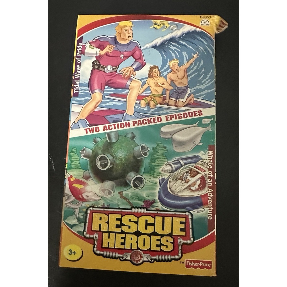 Fisher Price Rescue Heroes, Two Action Packed Episodes VHS